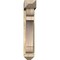 Ekena Millwork Olympic Arts and Crafts Rough Sawn Bracket w/ Offset Brace, Douglas Fir, 6"W x 24"D x 32"H BKT0604X24X32OLY03RDF - alternate 3